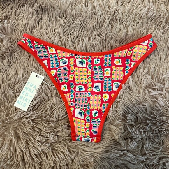 Frankies Bikinis Dove Bottom Field of Dreams - Picture 2 of 3